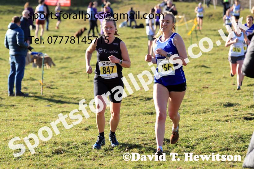 Senior womens 2023 NEHL, Thornley Farm, Peterlee, County Durham. Photo: David T. Hewitson/Sports for All Pics